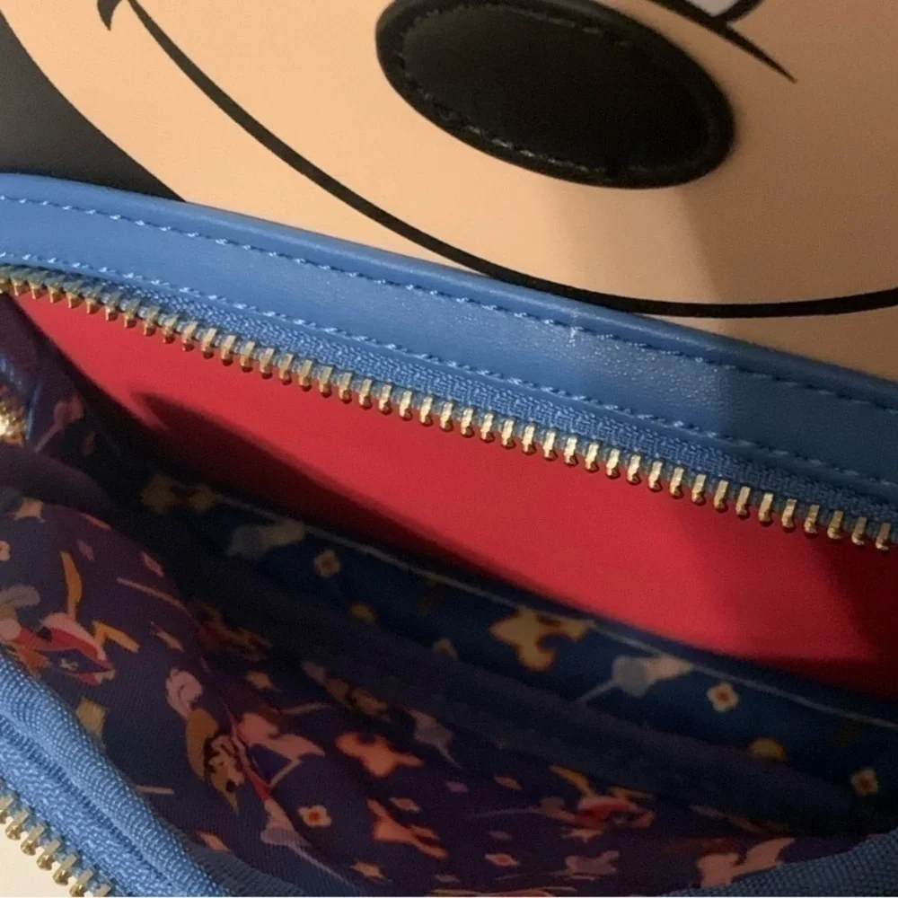 NWT. LOUNGEFLY x DISNEY Three Musketeers Mickey Mouse Backpack